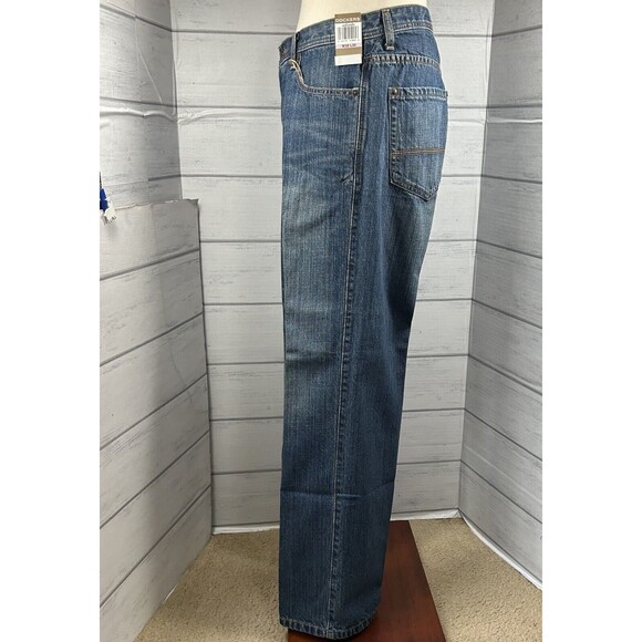 Dockers D3 Men's Denim Jeans Classic Fit Relaxed Straight Leg Blue Size 32x30 - Picture 4 of 13